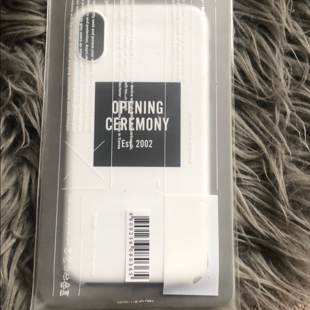 Opening Ceremony iPhone XS plus case